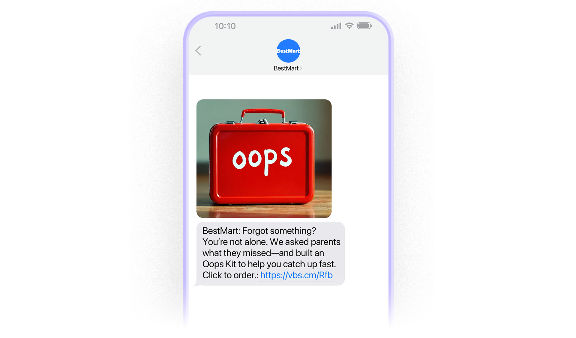 Back to school campaigns Parent's Poll example