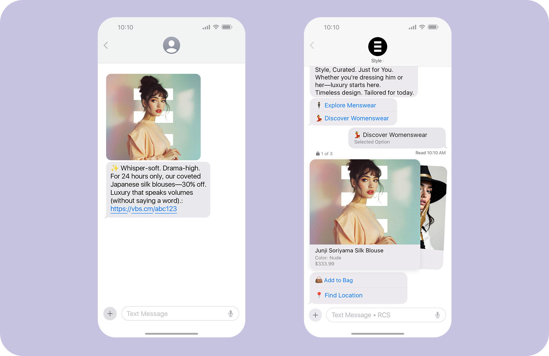 RCS vs MMS - Flash Sale Promo