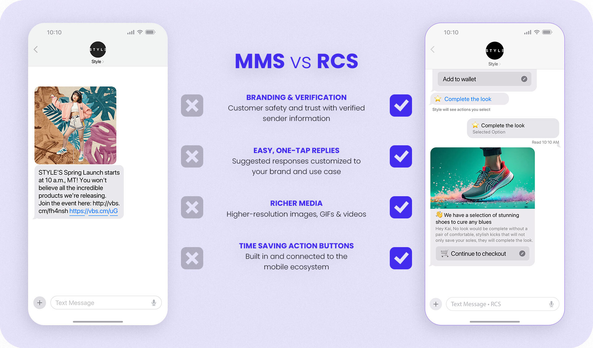 MMS vs RCS comparison graphic